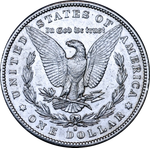 1 доллар Morgan  1894 S