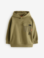Толстовка с капюшоном и джоггеры в комплекте для мальчика Next B66-391, Хаки