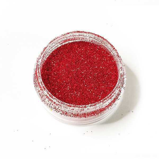 Глиттер полиэстровый КРАСНЫЙ (10 гр.)