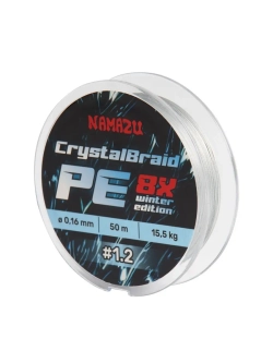 Шнур плетеный CrystalBraid PE 8Х