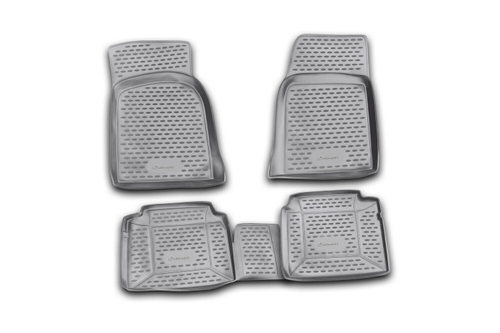 Коврики в салон для ВАЗ 2104-07, 1982-, 4 шт. (полиуретан) NLC.52.10.210