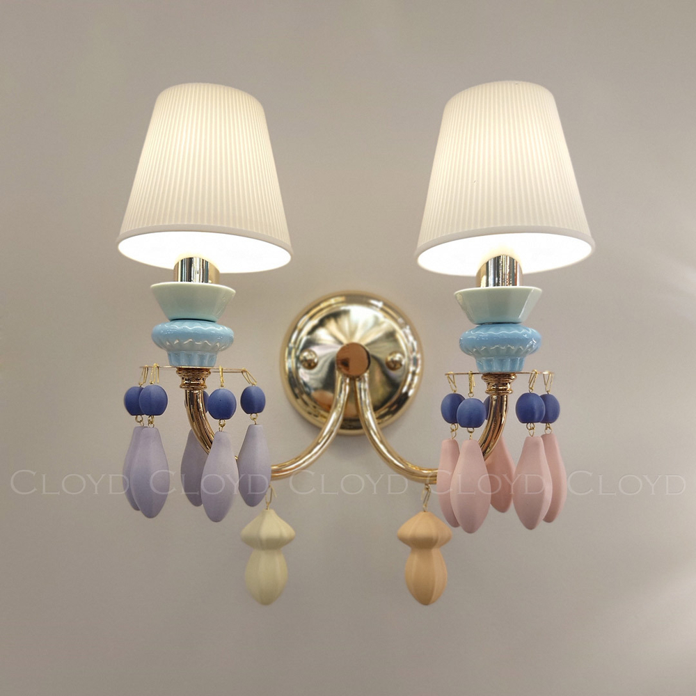 Бра Cloyd LOTTIE-A W2 - цветная керамика (арт.20291)