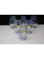 Бокалы для коньяка 6 шт 395 мл " Радужная коллекция"