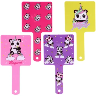 Зеркало косметическое «Коллекция ИМАНИ - ТВОИ МЕЧТЫ», микс 4 дизайна, 23,4*12см (PVC подвес)