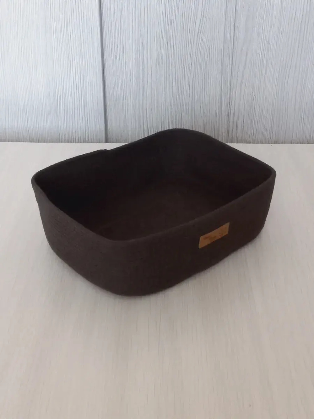 Корзина для хранения плетеная