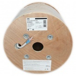 Кабель витая пара экранированный F/UTP 4х2х23AWG cat 6 solid серый [305м] ITK (провод для интернета) LC1-C604-311