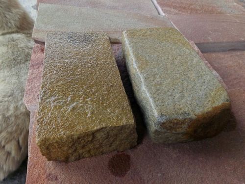 Набор Брусчатки песчаник колото-галтованный Ясень образец