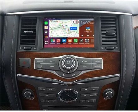 Магнитола Nissan Patrol Y62, Infiniti QX56/QX80 2010-2017 (поддержка Bose, рамка тип 3) - Teyes CC3-2K-360 монитор 9.5" 2K QLED на Android 10, 6Гб+128Гб, CarPlay, 4G SIM-слот, 4 камеры в комплекте