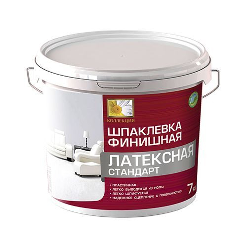 Шпатлевка латексная СТАНДАРТ Коллекция  7кг (И)
