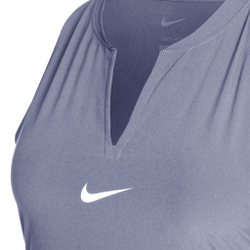 Женская теннисное платье Nike Dri-Fit Advantage Dress Women - Blue Grey