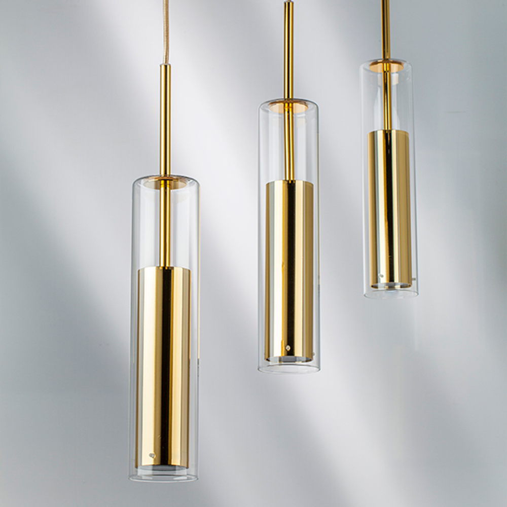 756012 Люстра CILINO 1х40W GU10 ЗОЛОТО