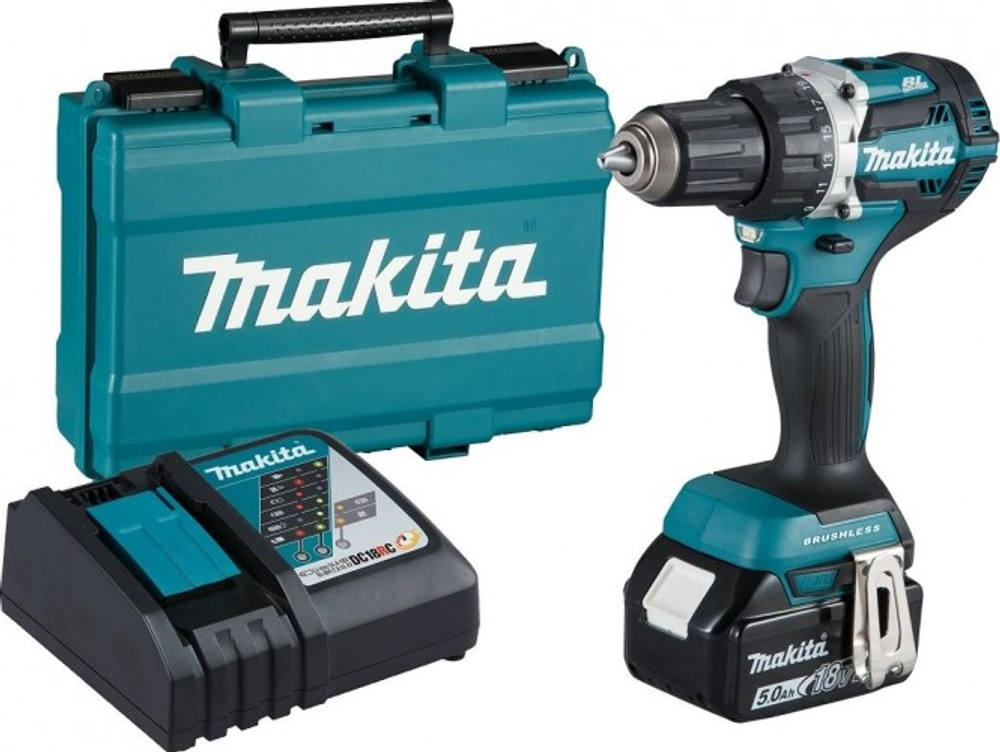 Дрель-шуруповерт аккумуляторная MAKITA DDF 484 RT DDF484RT