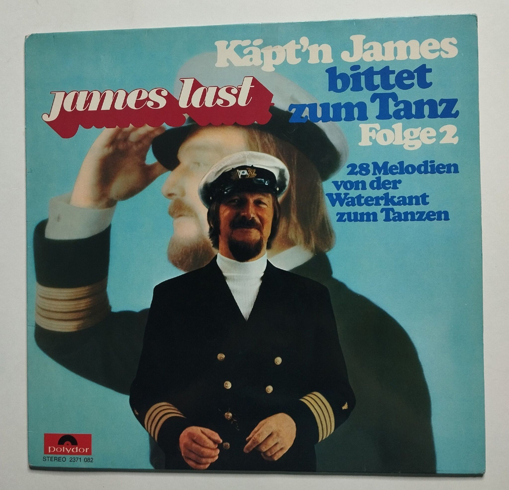 Винтажная виниловая пластинка LP James Last Kaptn James Bittet Zum Tanz Folge 2 (Germany 1975)