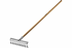 Грабли из нержавеющей стали GRINDA PROLine 12 витых зубцов 39481-12