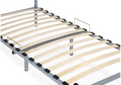 Односпальная кровать Фади 90х200 серая