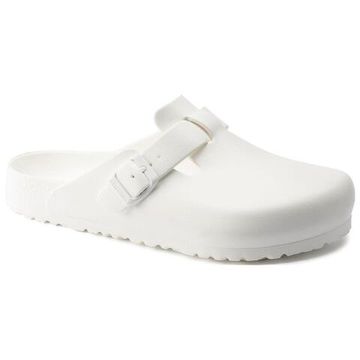 Birkenstock Boston Essentials Домашние тапочки белого цвета