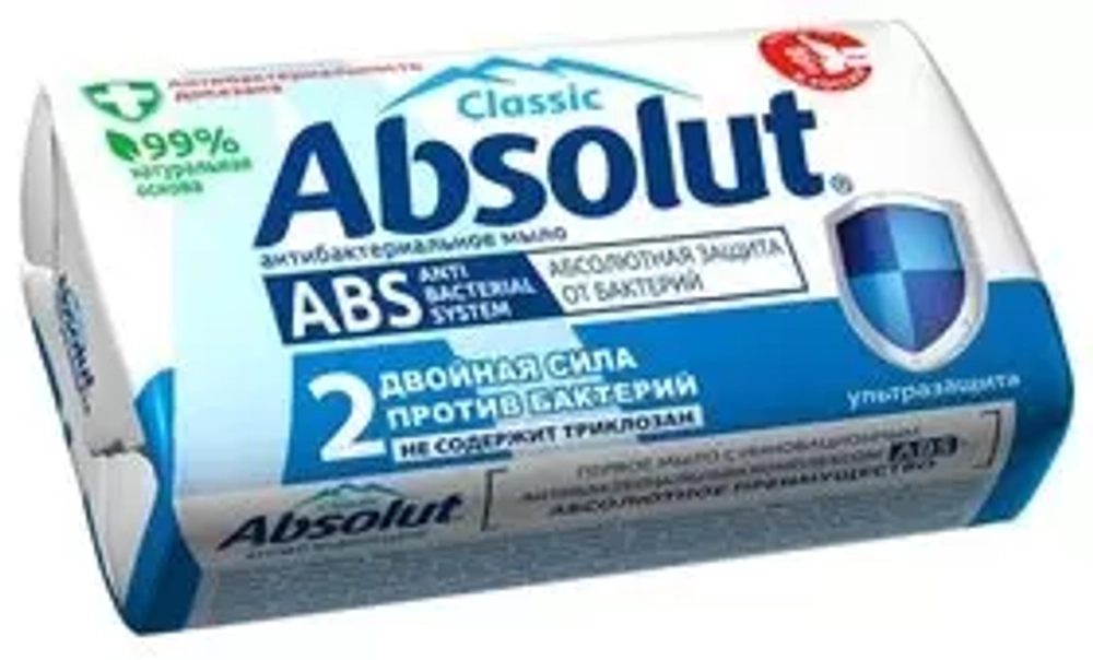 Мыло "Absolut" №1 УЛЬТРАЗАЩИТА 90г