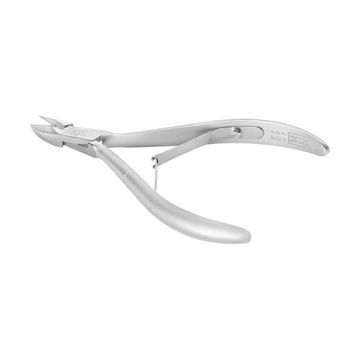 Кусачки для кутикулы Nippon Nippers лезвие 10 мм. двойная пружина, матовые N-02-10