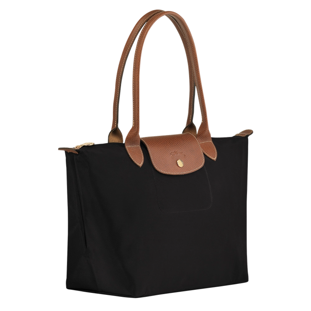 Longchamp Le Pliage Original M Tote Bag "Black - Recycled Сanvas"