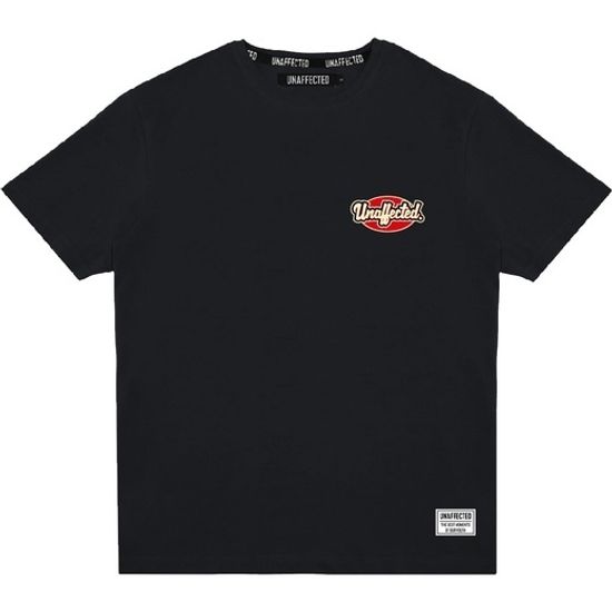 Футболка UNAFFECTED Чистая линия (черная)