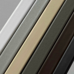 Карниз профильный алюминиевый Стэлс однорядный, цвет белый