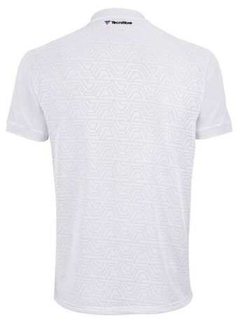Футболка для мальчика теннисная Tecnifibre Team Mesh Polo - белый