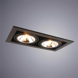 Встраиваемый светильник Arte Lamp A5949PL-2BK