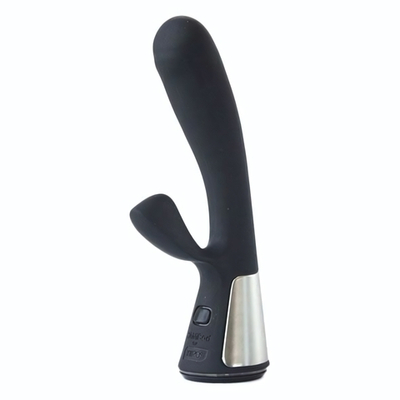 Чёрный интерактивный вибратор Kiiroo Ohmibod Fuse - 18 см. (Цвет: черный)