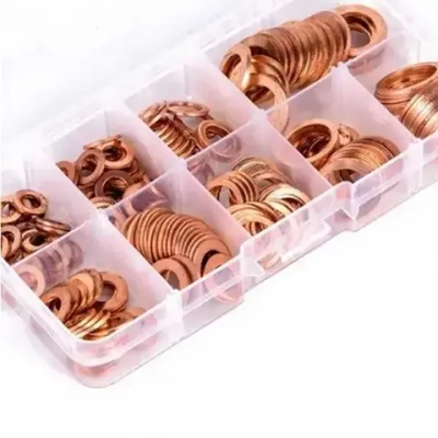 Шайбы уплотнительные медные в наборе 100шт