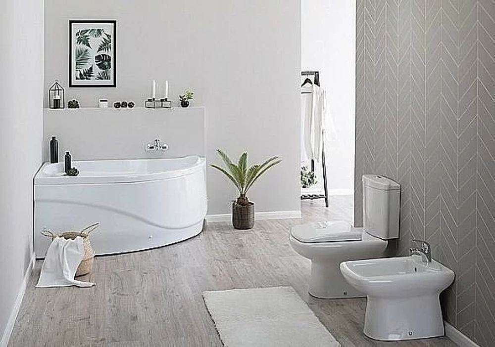 Акриловая ванна Aquanet Graciosa 150x90 к/с