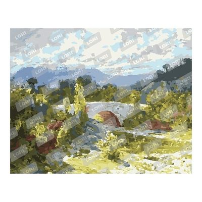 Картина по номерам 40*50см "Близ Рима (Monte Parioli)" (Lori)