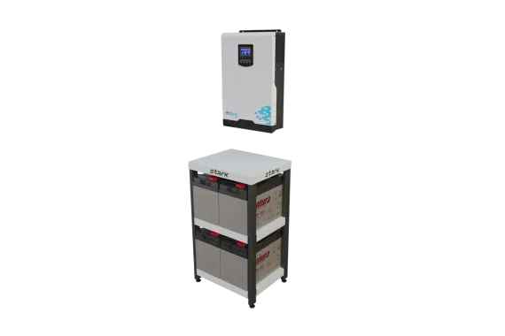 Комплект ИБП SC 5000 INV + GPL 12-100 х 4 шт.