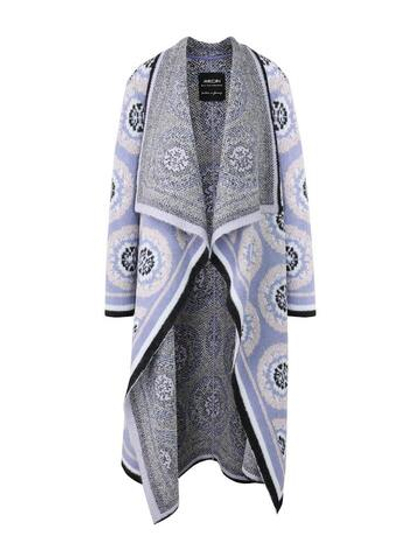 Marc Cain Пальто вязаное из смесовой шерсти