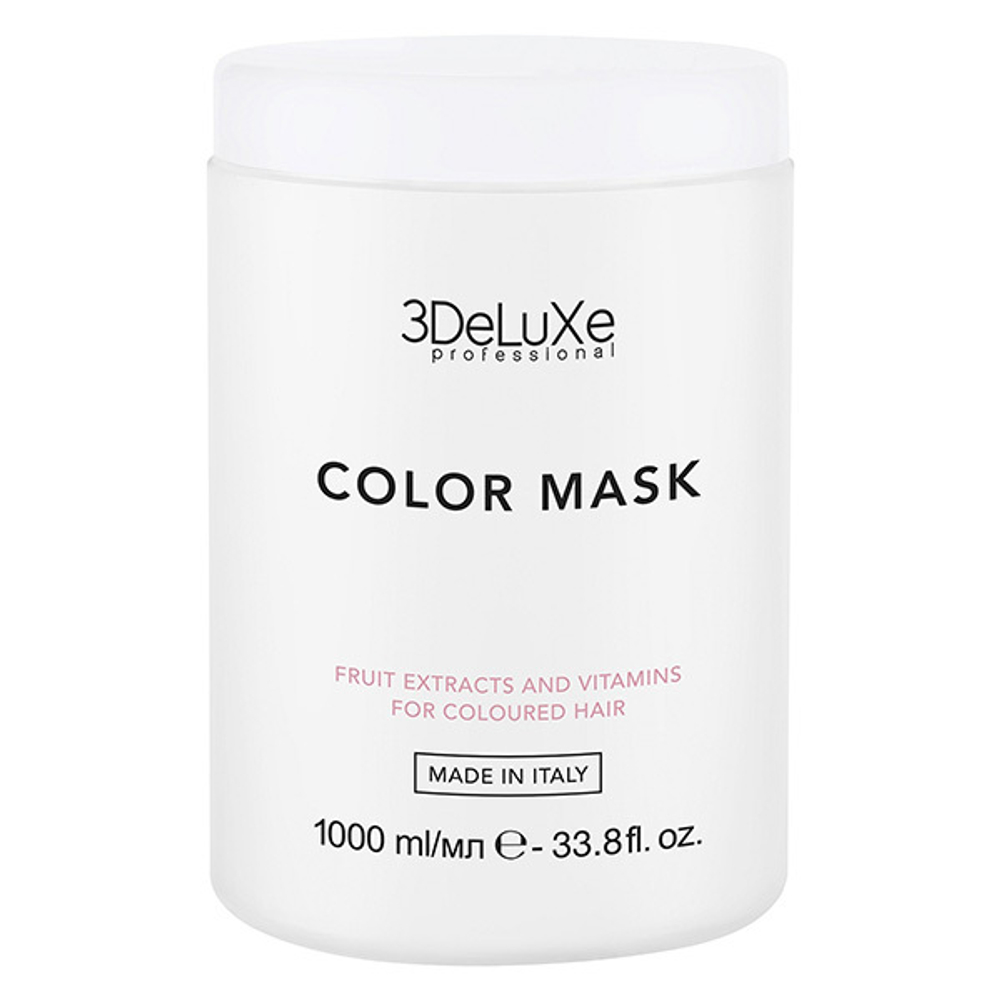 Маска для окрашенных волос 3DeLuXe Color Mask 1000мл