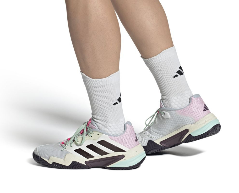 Мужские кроссовки теннисные Adidas Barricade 13 M - разноцветный