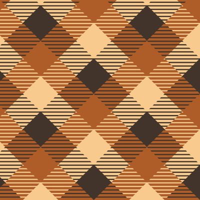 Коричневый тартан