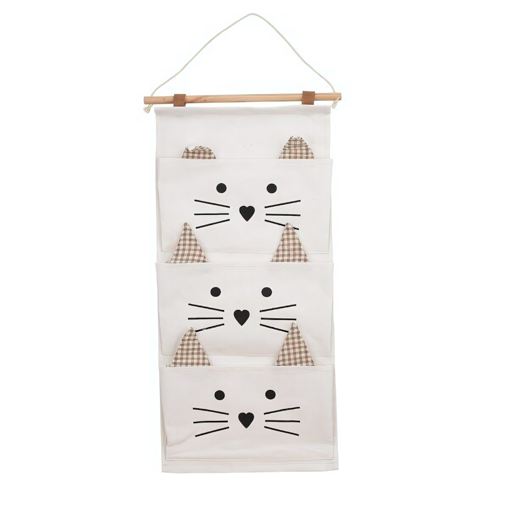 Подвесной органайзер "Котенок" Д300 Ш640 бежевый