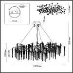 Люстра подвесная Odeon Light 5004/12 BANCHE
