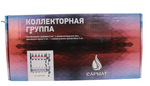 Коллекторная группа с расходомерами САРМАТ 1"х3/4" 12 вых. нержавейка (CN)
