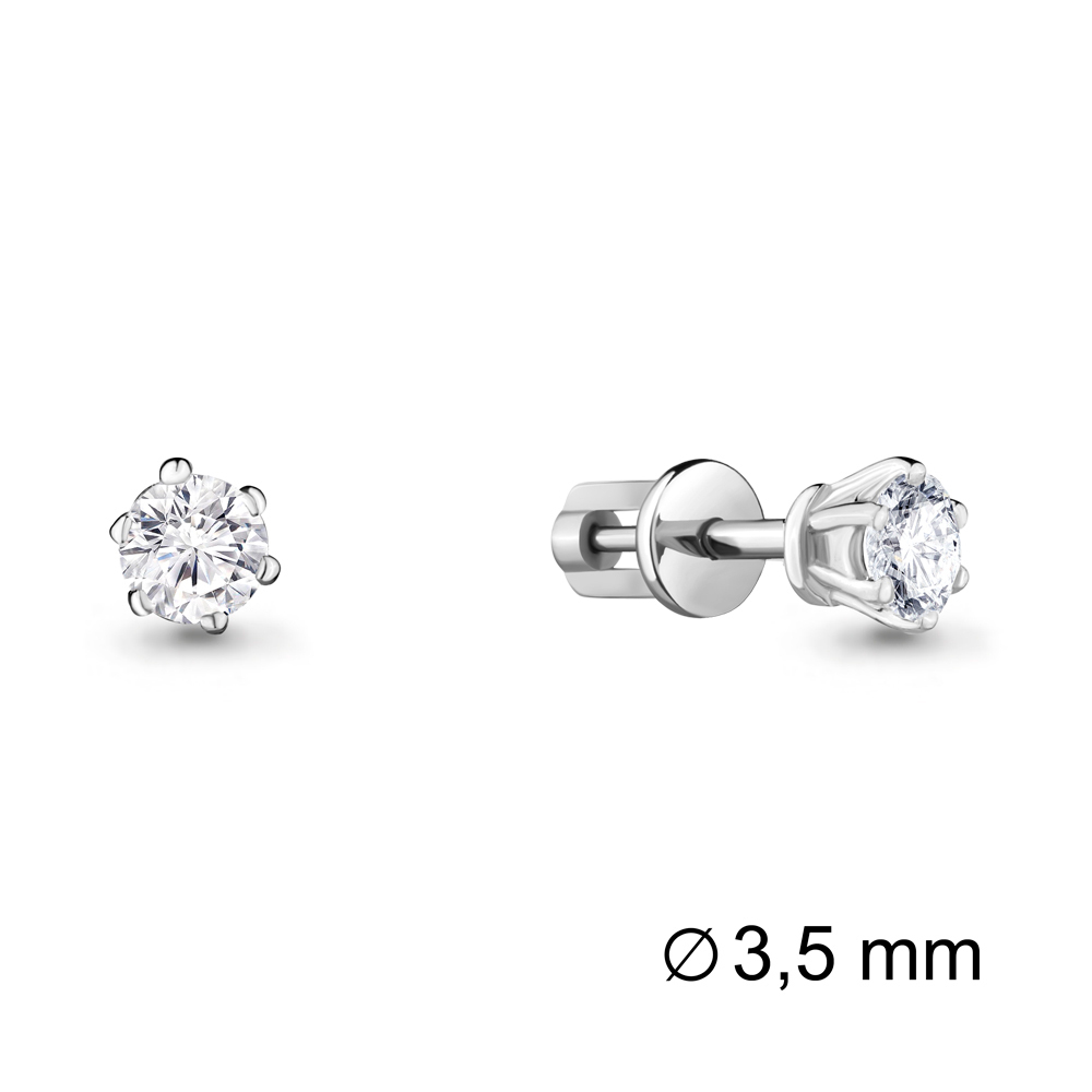 940452 Серьги из Золота с бриллиантами