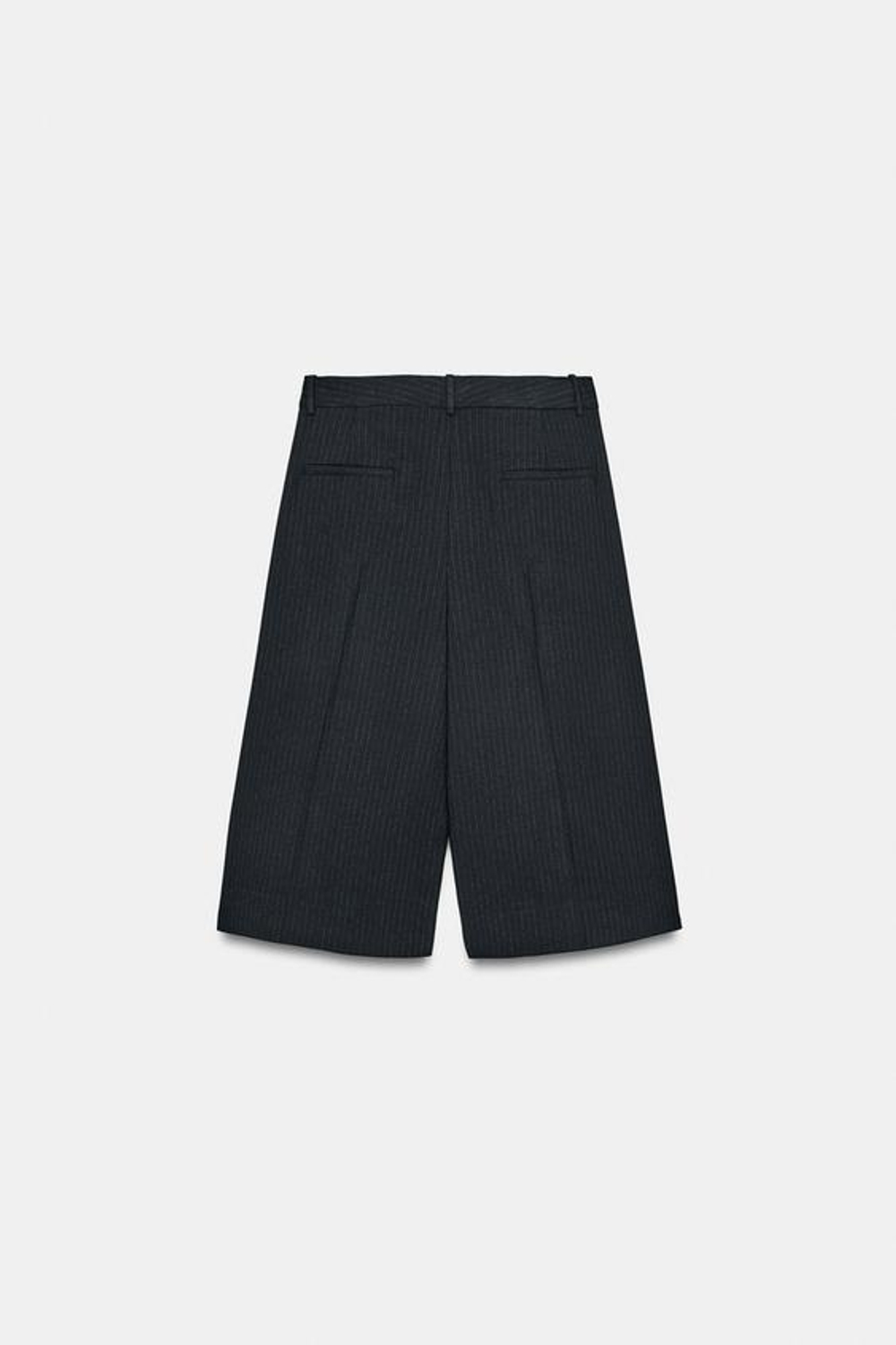 ZARA ШОРТЫ В ПОЛОСКУ С ЗАЩИПАМИ — ZW COLLECTION, ПОЛОСКИ