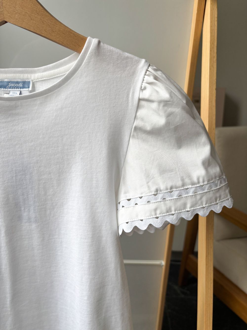 Новая хлопковая футболка Jacadi, 152