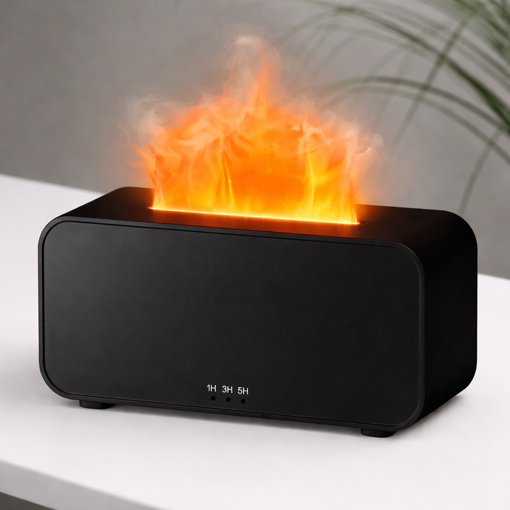 Светодиодный USB увлажнитель-ароматизатор Lumor RGB, чёрный