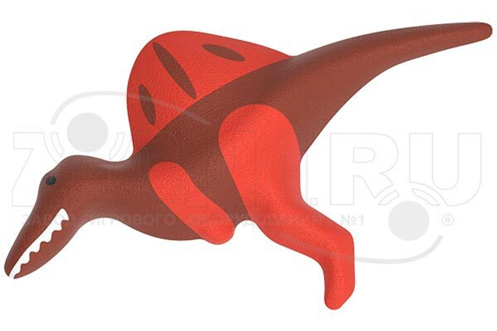 Резиновая фигура 3D Спинозавр для детских площадок