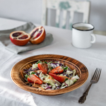 Тарелка Art of Siberia из сибирского кедра серии Аристократ, 23,5 см. T141