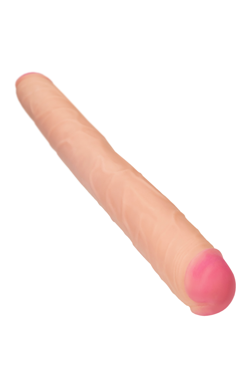 Фаллоимитатор RealStick Brutal Castor двусторонний телесный 56 cм