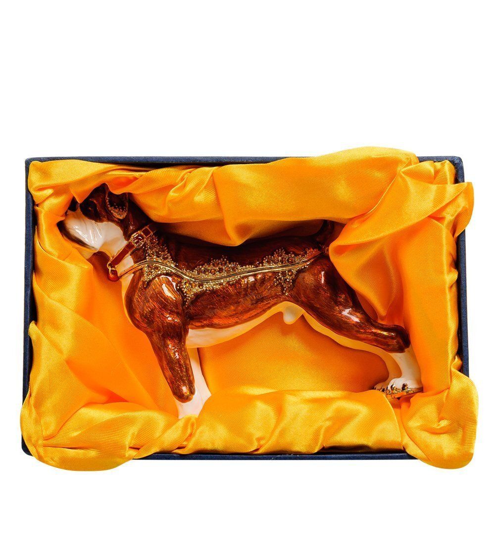 JB- 40 Шкатулка «Собака боксер»