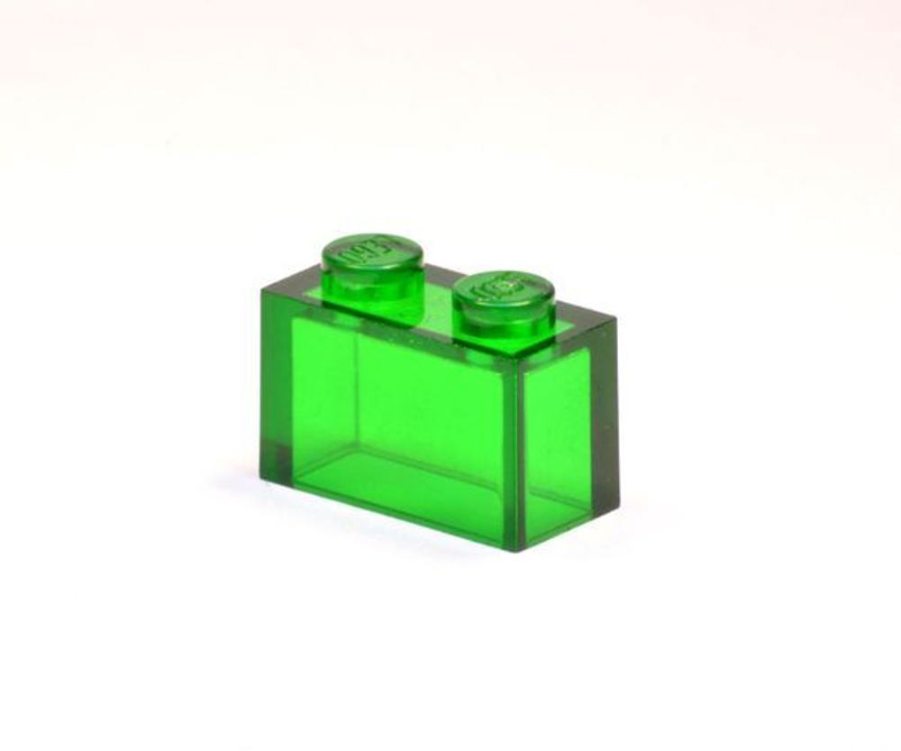 Lego Кирпич 1x2 без внутреннего крепежа (салатовый) 306548