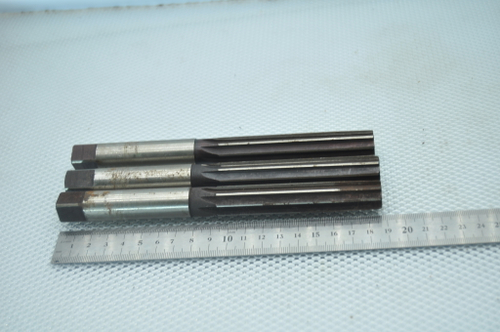 Развертки комплект из 3шт. диаметр 18мм. №1, №2, №3 ручные СССР.