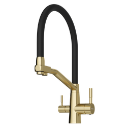 Смеситель для кухни Domaci Ливорно D5693GM матовое золото
